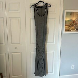 Long racer back dress